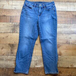 Women's Talbots Curvy Crop Jeans size 8